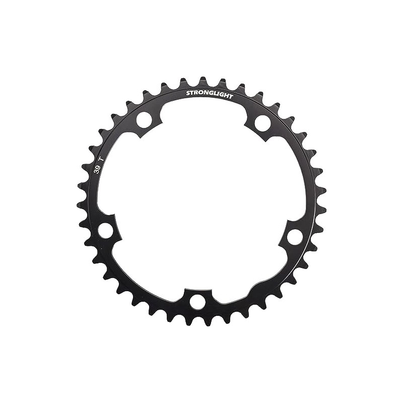 Stronglight Unisex - Adult Chainring 08324899 Chainring, Black, 44 Teeth