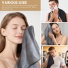 VIVOTE 50x100 CM Microfibre Hand Towels for Bathroom, Super Soft