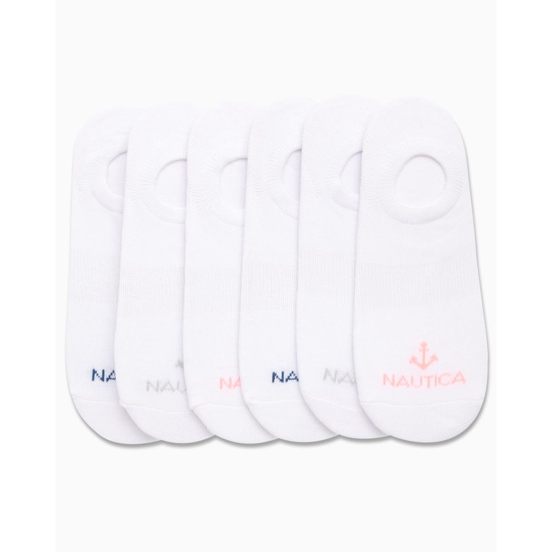 Nautica Women's Socks - Low Cut Cuff Liners (Pack of