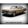 1973 Plymouth Duster 340 in Brown & White NEW Metal Sign: 12x16" & Ships Free