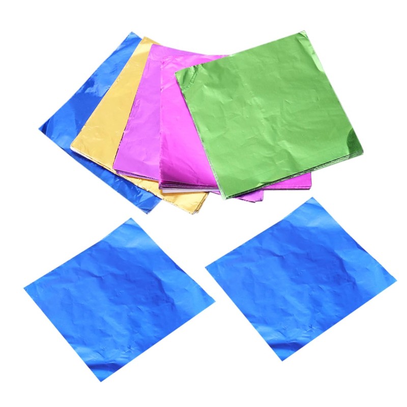 Alipis 2sets Packaging Paper Food Grade Aluminum Foil Wrapping Paper