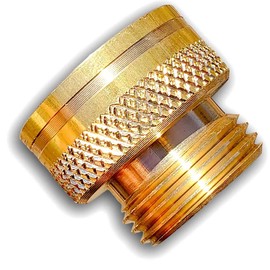 Spigotmaster ~ SM01.125 Vacuum Breaker Adapter~ Turns an Arrowhead Anti-Siphon Hose Bib Into a Straight Through Connection. Fits Bottom of PK1390 Stamped 1019-A-BFP Valve(1, SPGTM-2)