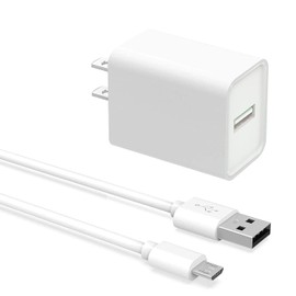 Replacement 10Ft Adapter Charging Power Cord Fit for Arlo Pro/Pro2, Arlo Q, Arlo GO Indoor Camera, Wyze Cam Pan v3 v2, Yi Home Camera Oculus Go, Kasa Cam USB A Wall Charger Power Supply Adapter Cord