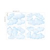 DECOWALL DS-8030 Clouds in the Sky Wall Sticker Wall Decoration