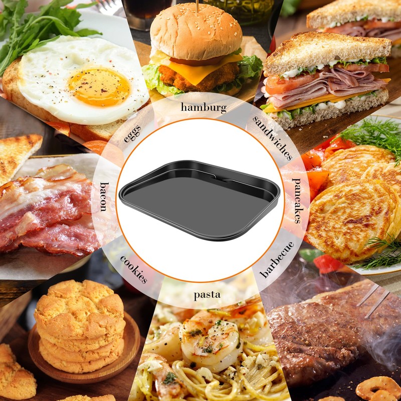 Non-Stick Cast Iron Griddle Plate for Ninja Woodfire OG700/OG701 Grills