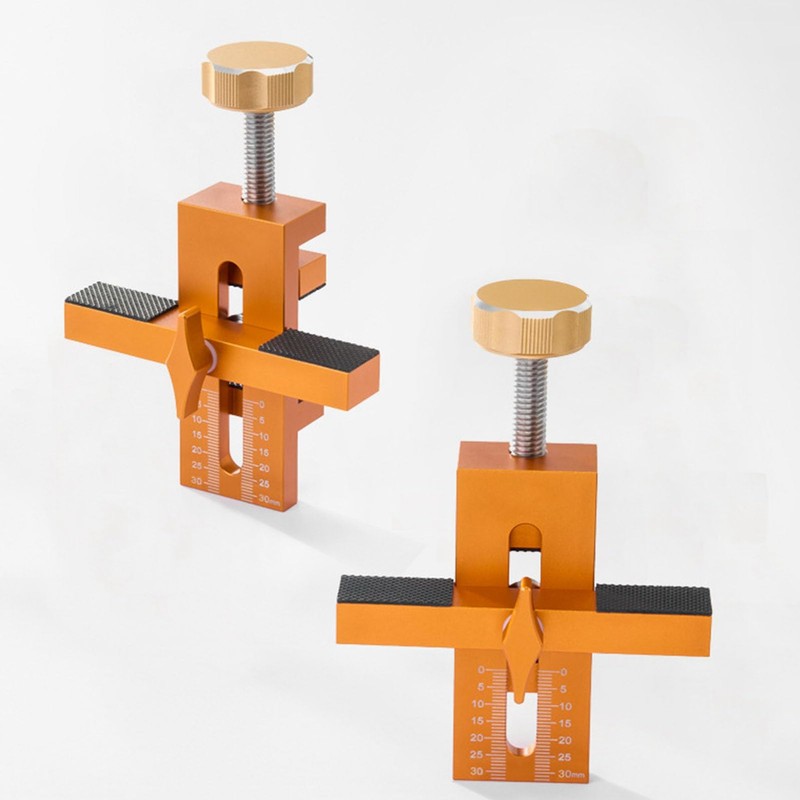 Cabinet Door Positioning Tool, Versatile Hardware Jig, Aluminum Alloy Cabinet