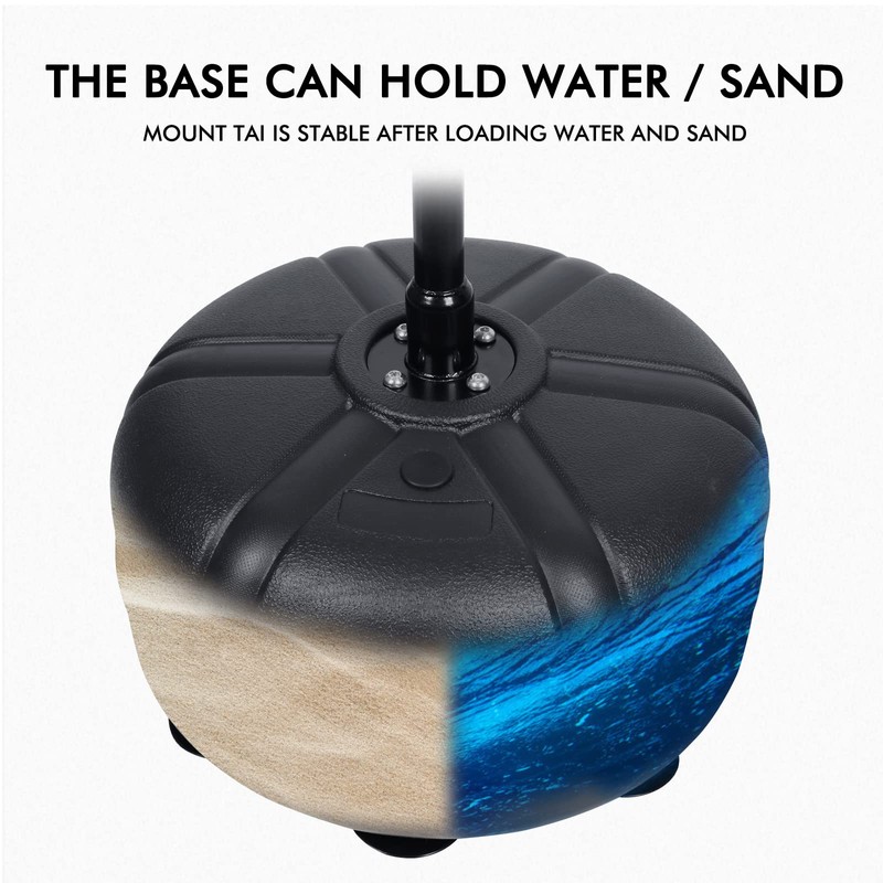 Spinning Reflex Bar: Punching Bag, Adjustable Height