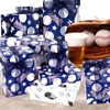 kawaarashi 1 Roll Baseball Pattern Reversible Wrapping Paper Mini Roll