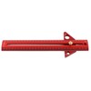 Woodworking T Track Ruler Multifunctional Aluminum Alloy Portable Wood Measuring