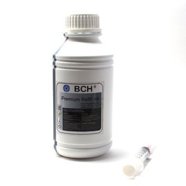BCH Premium 500 ml (16.9 oz) Black Dye Ink for Epson Printers