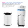 Ulrempart Replacement HEPA Filter Compatible with Homedics Air Purifier Models#