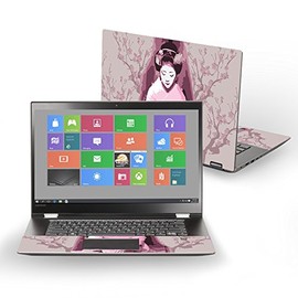MightySkins Skin Compatible with Lenovo Flex 5 15" (2017) - Geisha | Protective, Durable, and Unique Vinyl Decal wrap Cover | Easy to Apply, Remove, and Change Styles | Made in The USA