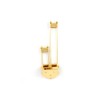All Parts Frequensator Style Split Trapeze Tailpiece, Gold