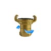 Brass GEKA Type Hose Quick Connect Adapter Claw Fitting Pipe