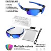 Polarized Sports Sunglasses for Men Women Youth Baseball Running Cycling