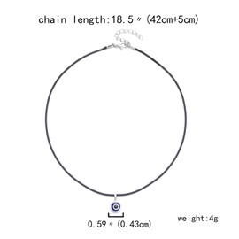 Stocking Stuffers Gifts for Women Evil Eye Necklace Blue Eye Pendant Necklace Ojo Necklace Lucky Protection Necklace for Women Mens Jewelry