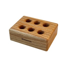 HWAWON Oil Pastel Wooden Holder, 6 holes