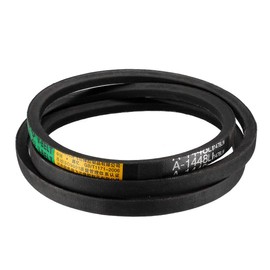 sourcing map A1448 V-Belts 1448mm Inner Girth 13mm Top Width 8mm Thickness A-Section Rubber Drive Transmission Belt