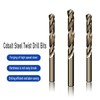 5pcs M35 HSS Gold Cobalt Jobber Drill Bit Set For