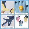 Embhlitfe 3 Pcs Kids Gardening Gloves for Age 8-12,Childrens Gardening