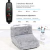 Electric Foot Warmer Electric Boots with 3 Temperature Settings and