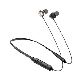 TEHAUX Wireless Neck Hanging Earbuds in Ear Headsets with Noise Cancellation Sweat Resistant Stereo Sound for Outdoor Sports and Calls