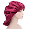 TOPTIE Extra Large Luxurious Silky Satin Bonnet Sleep Cap Night