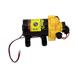 Lippert Components Flow Max 12V RV Water Pump, 3.0 GPM, 50 PSI, 9.5 Max Amp, Self-Priming, Screen Filter Included - 689052