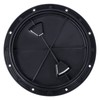Smartmarine Marine Access Hatch Black Round Non Slip Boat Inspection