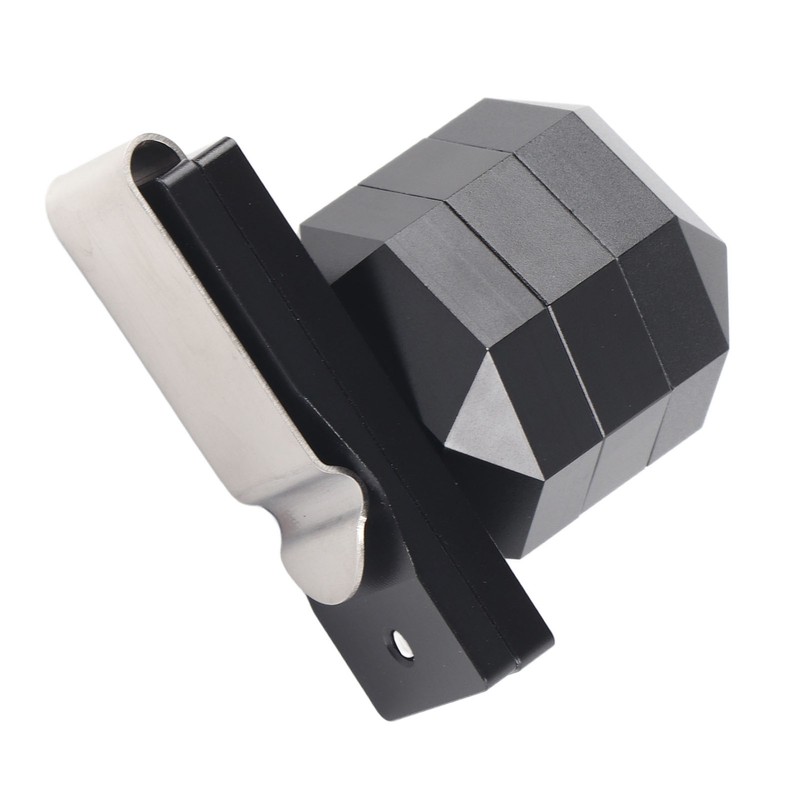 Aluminum Cue Chalk Holder Clip Octagon Universal 3 Layers Billiard