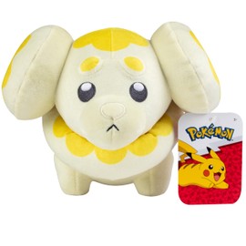Pokémon Peluche Fidough de 8 pulgadas, con licencia oficial - Juguete de peluche suave y de calidad - Escarlata y violeta - Añade a tu colección - Gran regalo para niños, niñas y fanáticos del