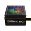 GAMDIAS 600W Bronze PSU, RGB Gaming PC Power Supplies 600W