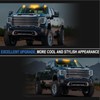 SHINEFIT Smoked LED Cab Lights Replacement for 2020-2025 Silverado Sierra