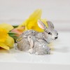 Juliana Treasured Trinket - Rabbit with Baby