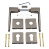 Gedotec Door Handle Set Aluminium Door Fittings Stainless Steel 1