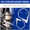 6" & 8" Fuel Filter Collar Vent Cap Wrench Set