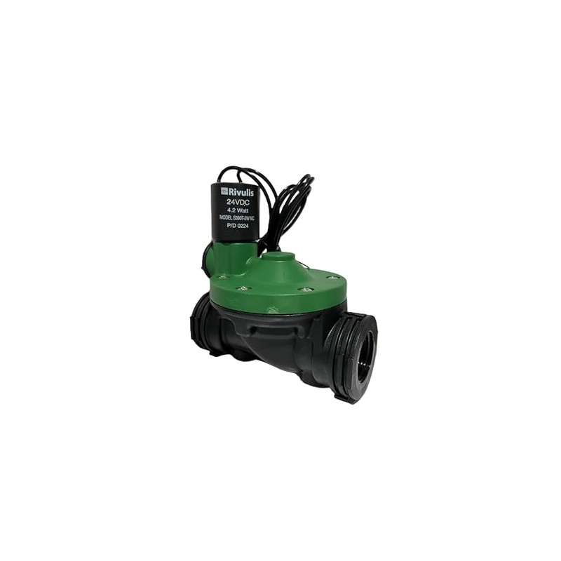 PLASTRO RIVULIS 210 Solenoid Valve, 24V, Screw Connection, Facility Gardening,