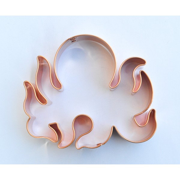 ecrandal Octopus copper cookie cutter