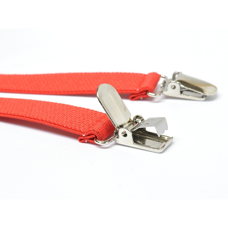 KASAJIMA Suspenders, 0.8 inch (21 mm), X Shape, Unisex, Moderate