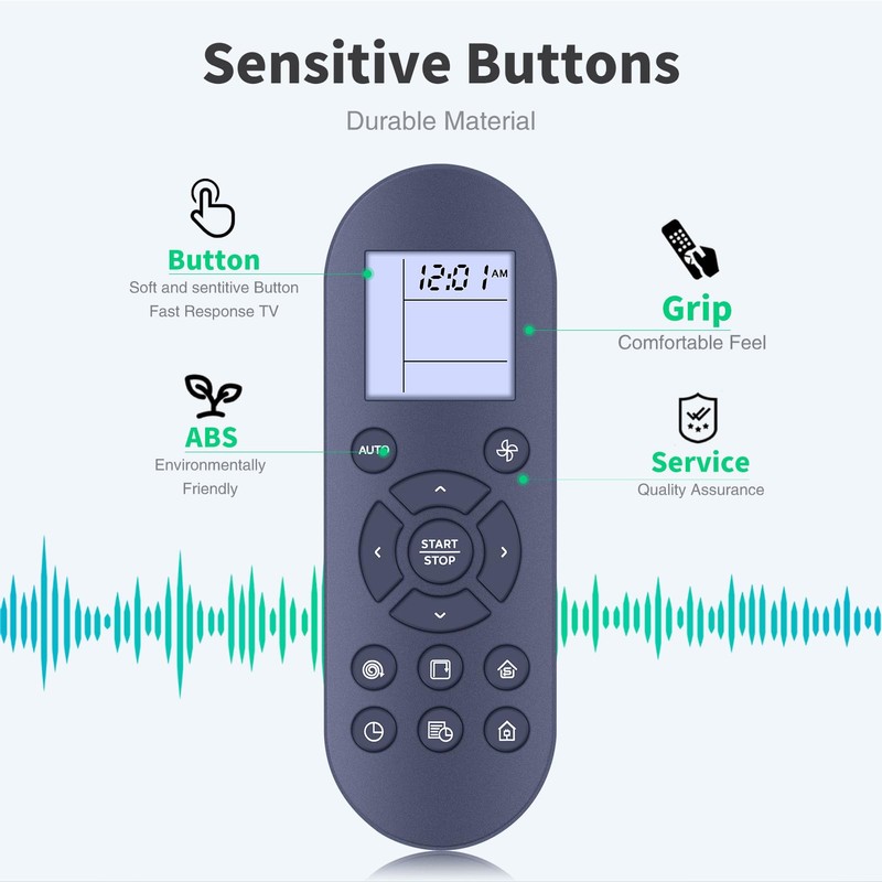 TRUCKON New Replacement Remote Control for eufy RoboVac 11S,11S Plus,12,