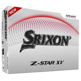 Srixon Z-STAR XV – Ultra Performing Golf Ball | Maximum Distance & Optimized Spin | FastLayer DG Core 2.0 | Spin Skin+ Cover | Control & Power | Available in White & Tour Yellow