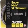 ASHAWAY Supernick XL Titanium Squash String, White/Grey, 9 m
