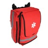 Red Firefighter Bag Large Capacity First Responder Bag Durable Emergency