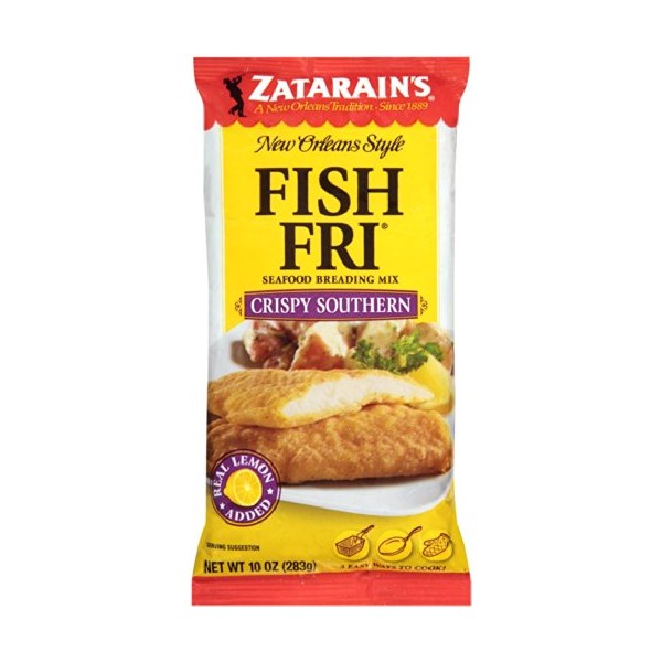 Zatarain's Crispy Southern Fish Fry, 10-Ounce (Pack of 12)