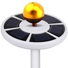 LED Solar Power Flagpole Light Outdoor Tent Light Waterproof Flag