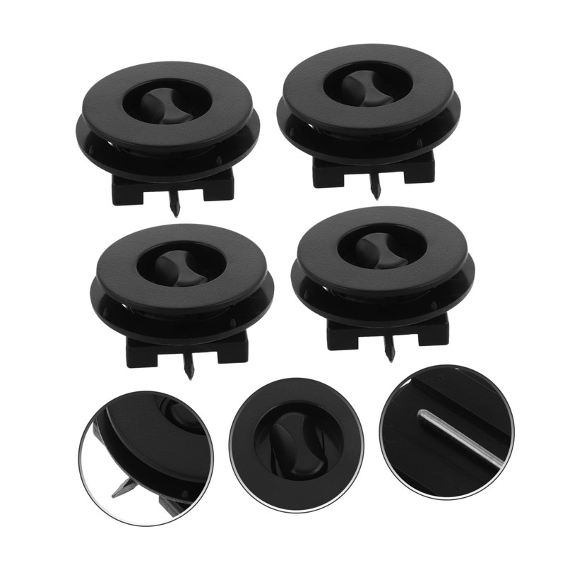 Ciieeo Automotive Carpet Fasteners 4pcs Non-slip Floor Mat Fixing for
