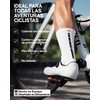 DANISH ENDURANCE Calcetines de Ciclismo Altos para Hombres y Mujeres