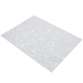 9.5x12 Inch Blank Bass Guitar Pickguard Sheet Material Scratch-Resistant DIY Replacement Backplate for Custom Guitar Mods (Uncut, Smooth Surface) (White pearl)