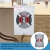 Relaxweex 125a, 4 Jaw Meter Base Meter Socket, 600v 1