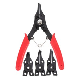 DOITOOL 4-in-1 Multi-tool Wire Pliers Set for Circlip Removal and Installation Professional Ring Pliers for Ring Remover Retaining Tool for Lawn Mower Tractor Car